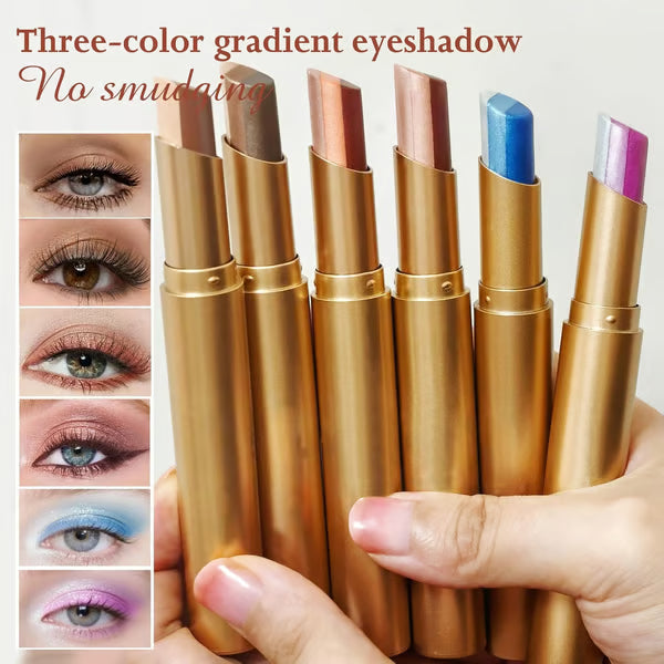 LAST DAY - BUY 1 GET 1 FREE💜 3-in-1 Shimmer Eyeshadow Stick | One Swipe, Stunning Eyes 😍