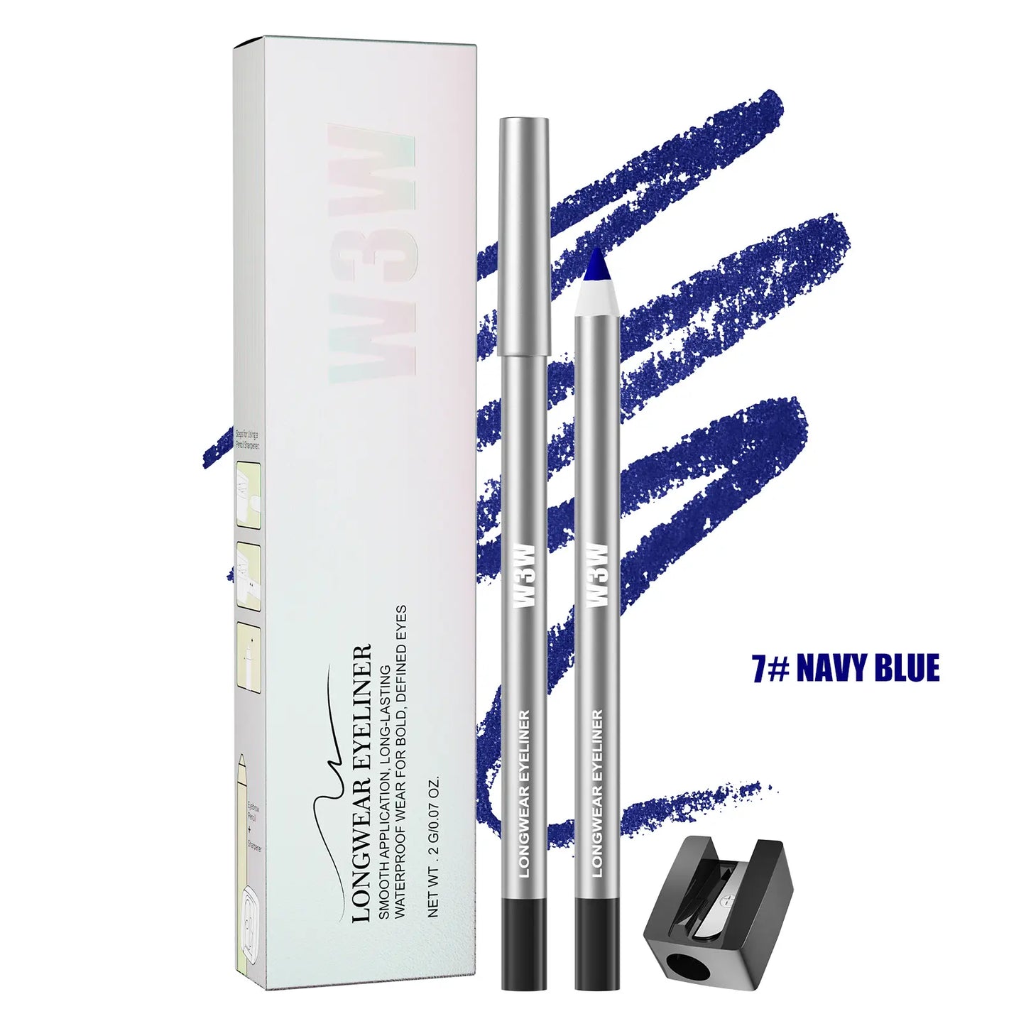 Waterproof Gel Eyeliner Pencil with Ultra Smooth CreamyGlide