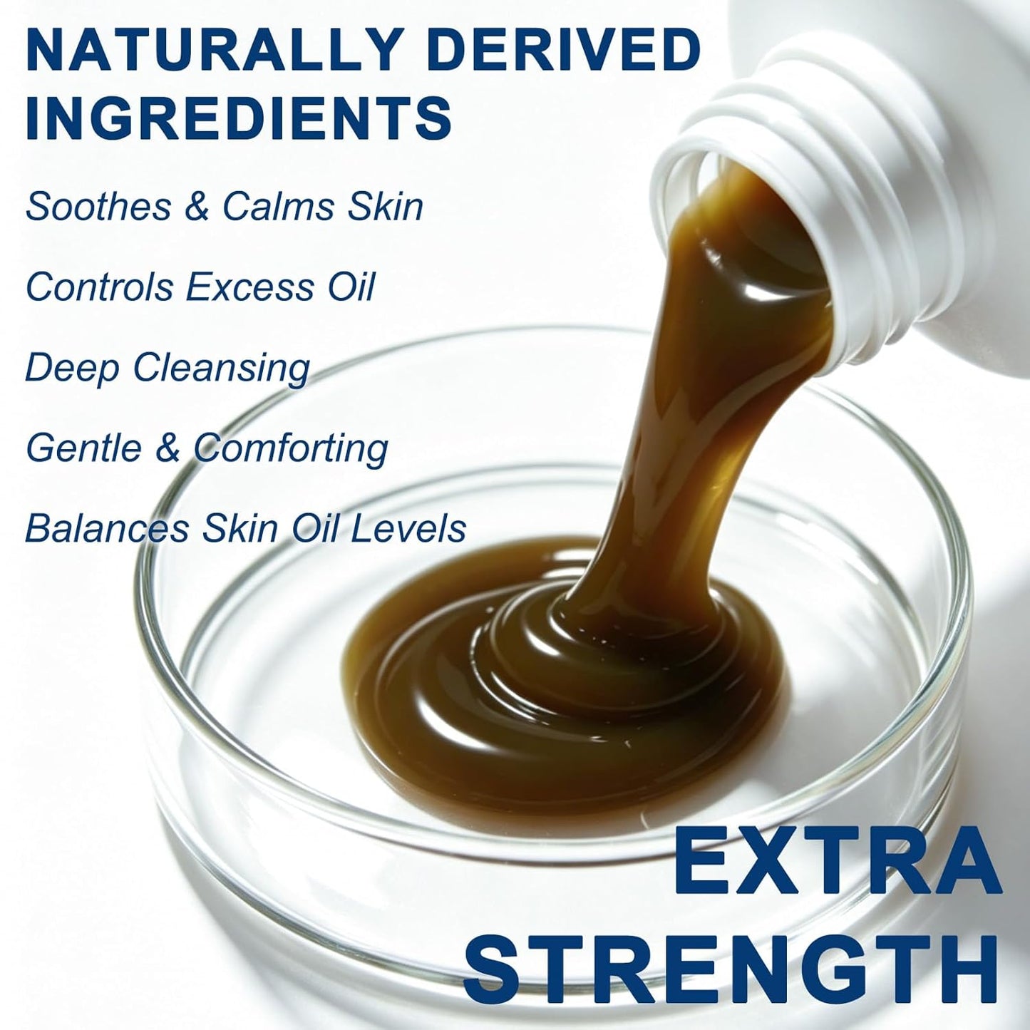 Folliculitis Shampoo for Itchy, Flaky Scalp - Purifying Formula for a Soothed, Balanced Scalp & Oily Scalp Care🧴
