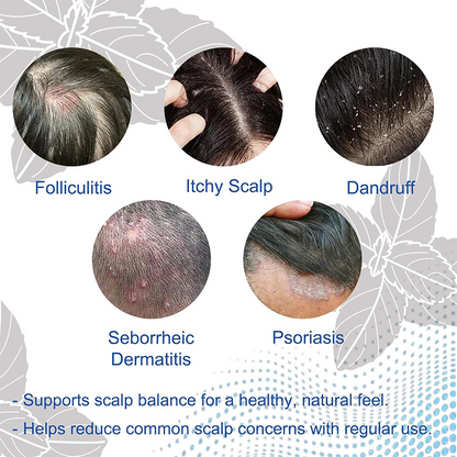 Folliculitis Shampoo for Itchy, Flaky Scalp - Purifying Formula for a Soothed, Balanced Scalp & Oily Scalp Care🧴