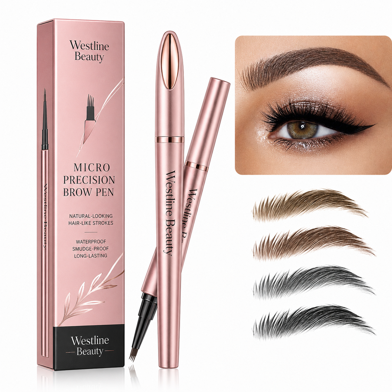 LAST DAY - BUY 1 GET 1 FREE💜Waterproof Micro-Fork Eyebrow Pencil