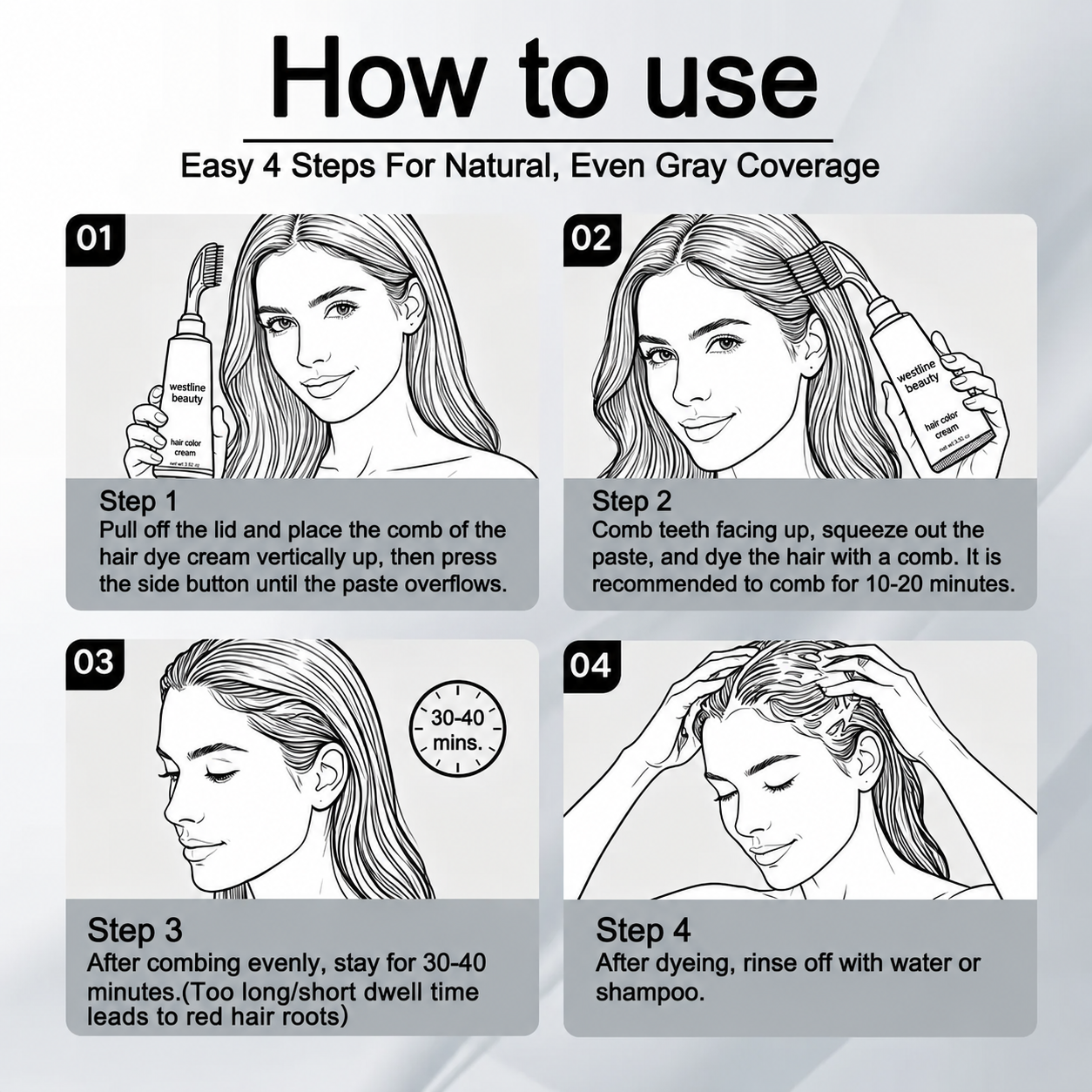 Hair Dye Comb