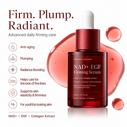 NAD+ EGF Firming Serum | Anti-aging, Plumping, Radiance Boosting Serum