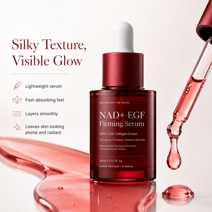 NAD+ EGF Firming Serum | Anti-aging, Plumping, Radiance Boosting Serum