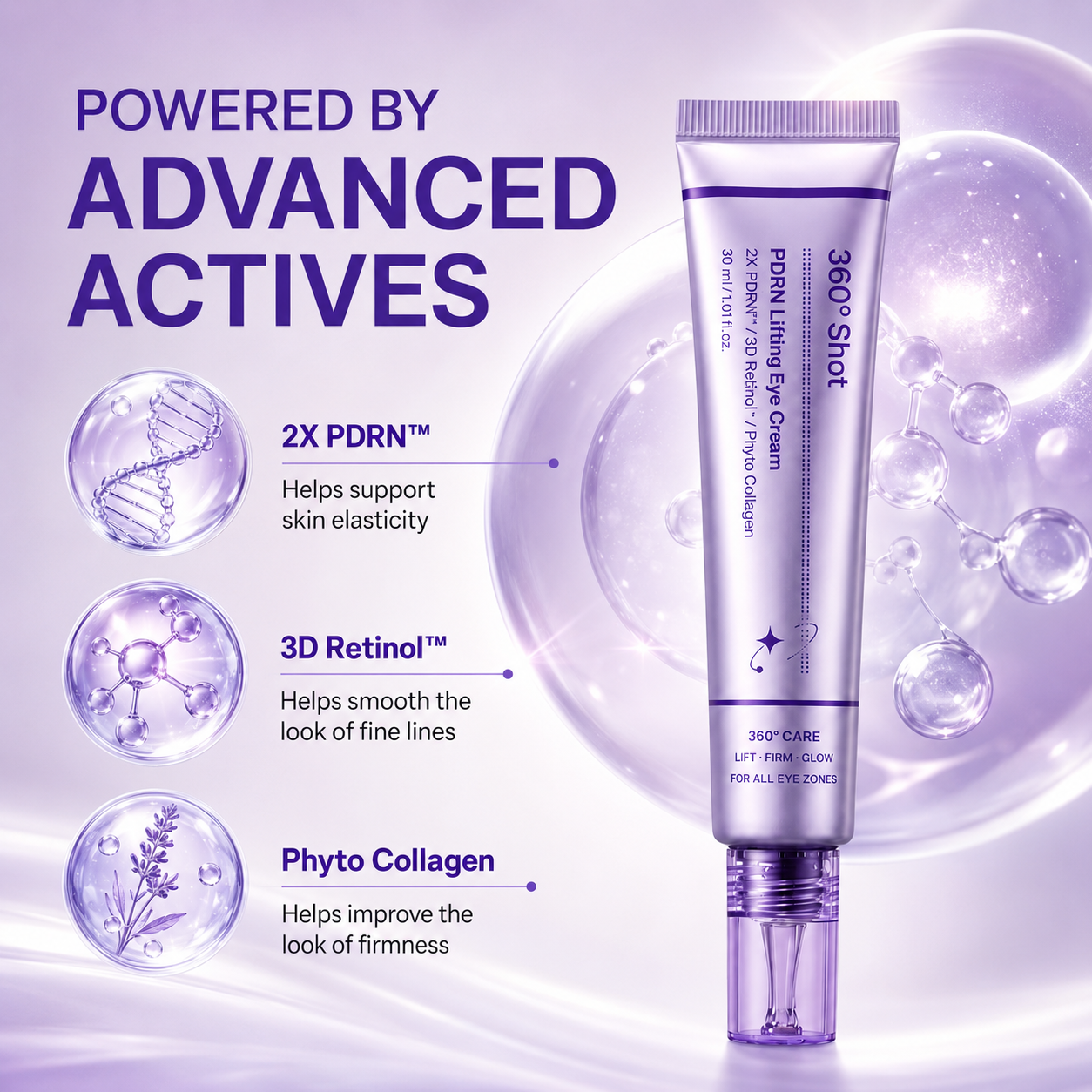 360° Shot PDRN Lifting Eye Cream