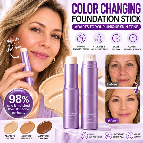 🔥Final 2 Hour 76% OFF🔥 Color Changing Foundation Stick