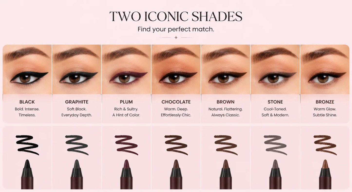 LAST DAY - BUY 1 GET 1 FREE💜24HR Waterproof Eyeliner — Day to Night Wear