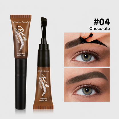 Tear-Off Brow Tint – Waterproof, Non-Fading, Long-Lasting Pigment