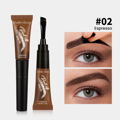 Tear-Off Brow Tint – Waterproof, Non-Fading, Long-Lasting Pigment