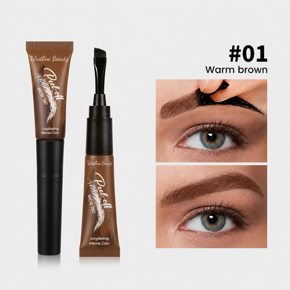 Tear-Off Brow Tint – Waterproof, Non-Fading, Long-Lasting Pigment