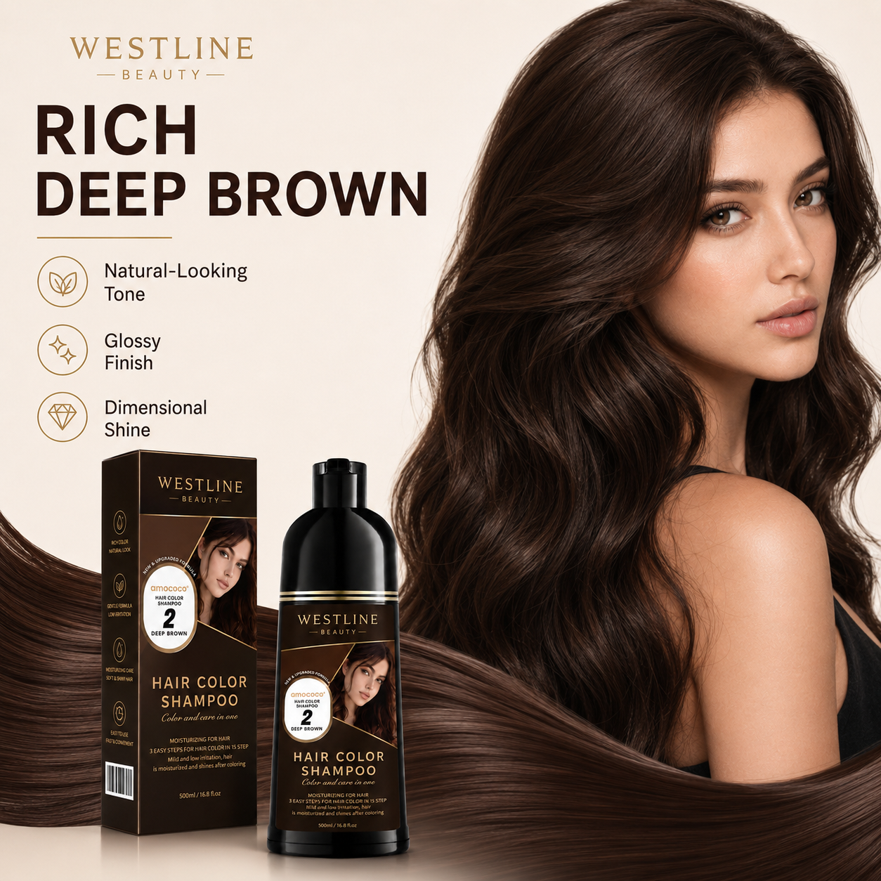 LAST DAY - BUY 1 GET 1 FREE💜Hair dye Shampoo