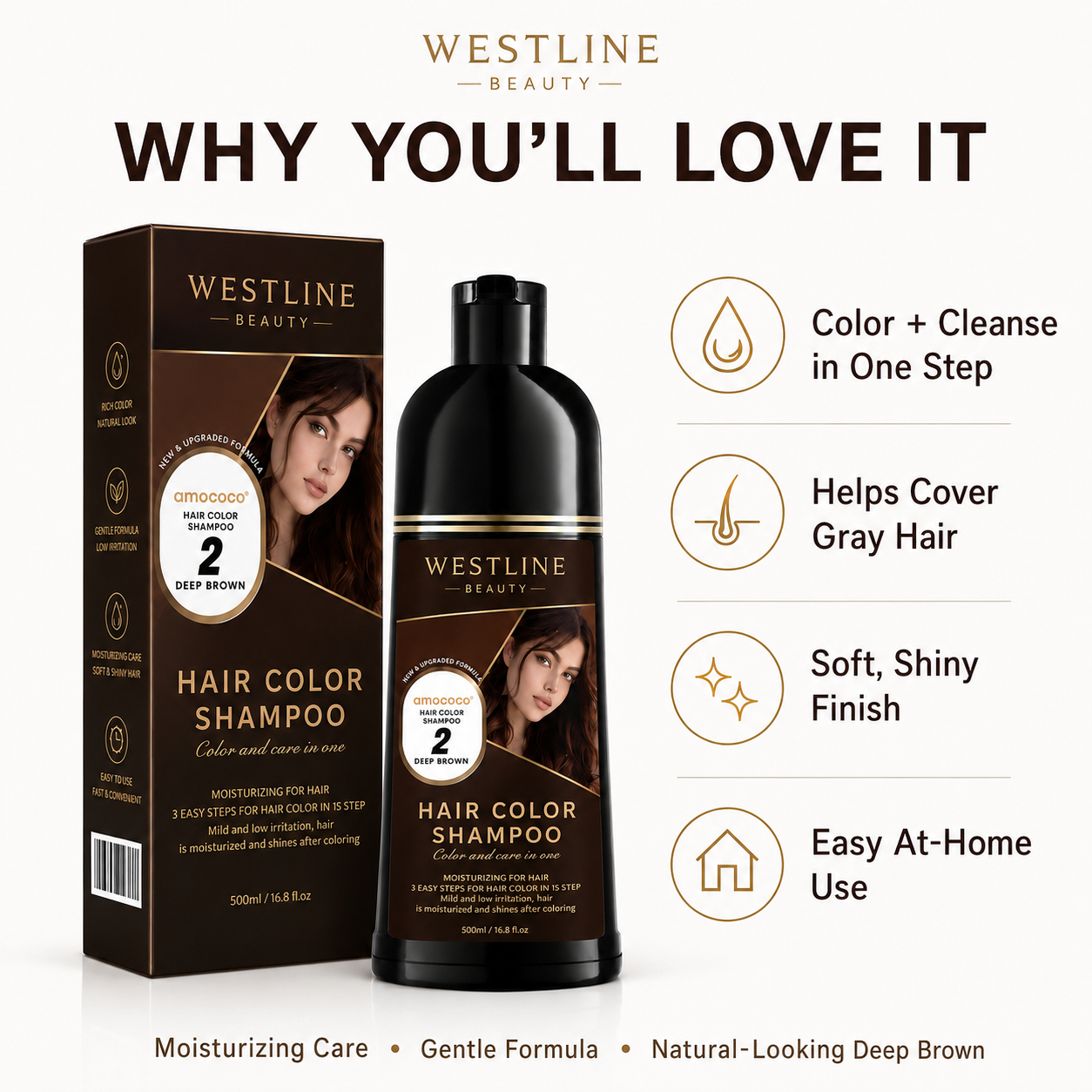 LAST DAY - BUY 1 GET 1 FREE💜Hair dye Shampoo