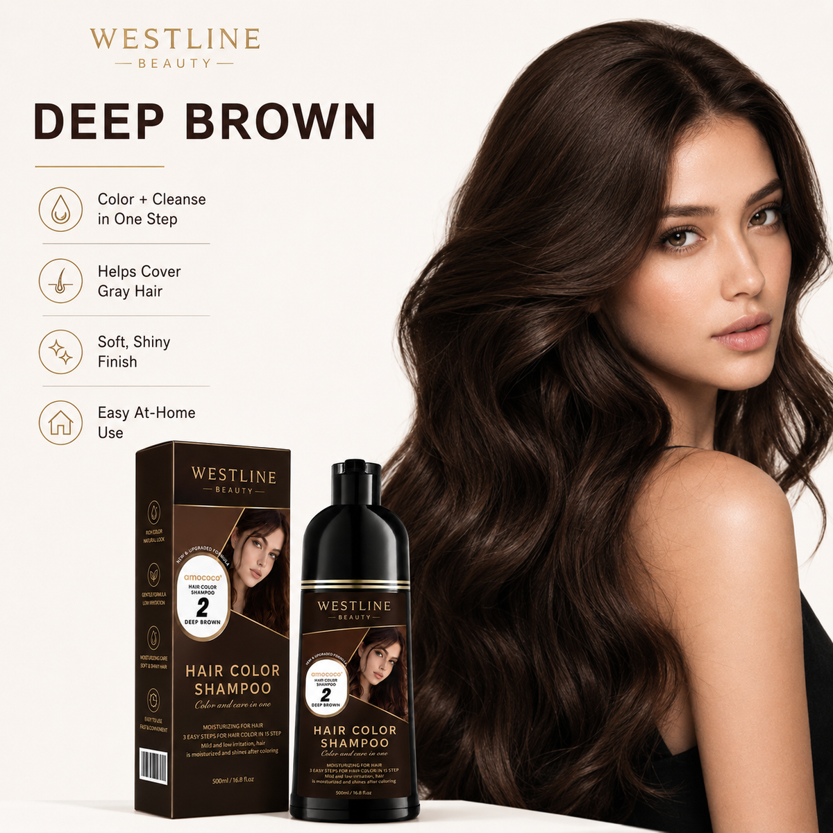 LAST DAY - BUY 1 GET 1 FREE💜Hair dye Shampoo