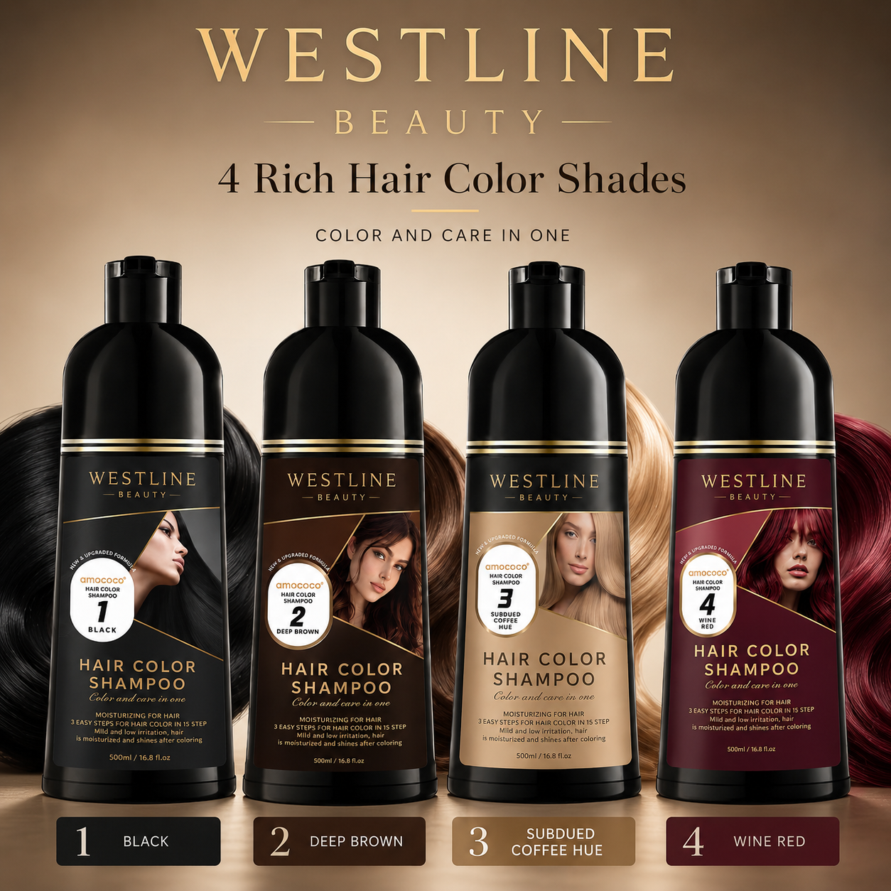 LAST DAY - BUY 1 GET 1 FREE💜Hair dye Shampoo