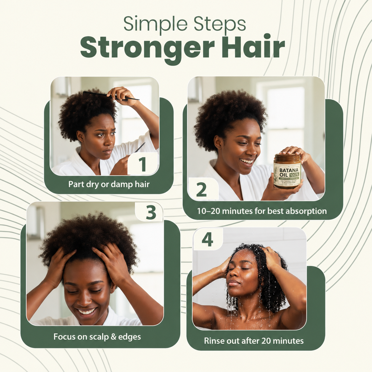 How to use Batana Oil