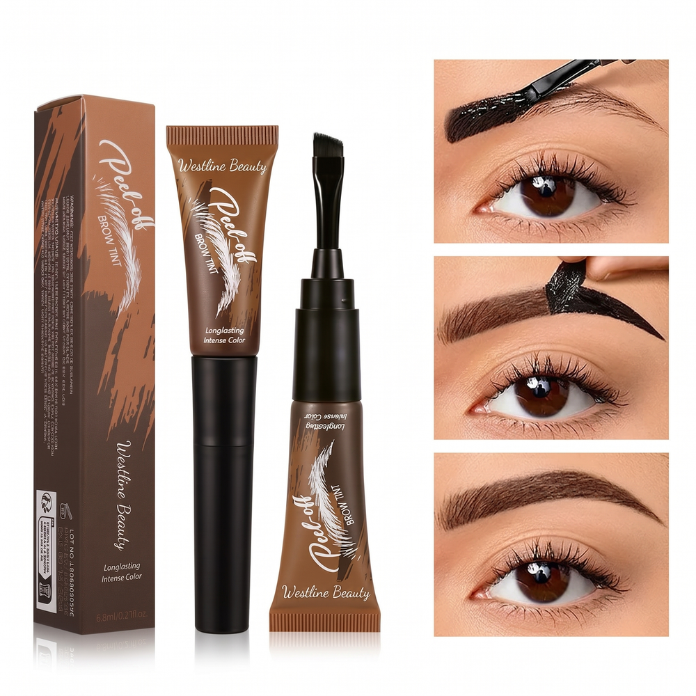 Tear-Off Brow Tint – Waterproof, Non-Fading, Long-Lasting Pigment