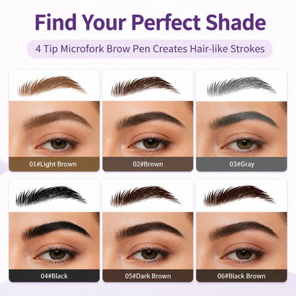 LAST DAY - BUY 1 GET 1 FREE💜Waterproof Micro-Fork Eyebrow Pencil