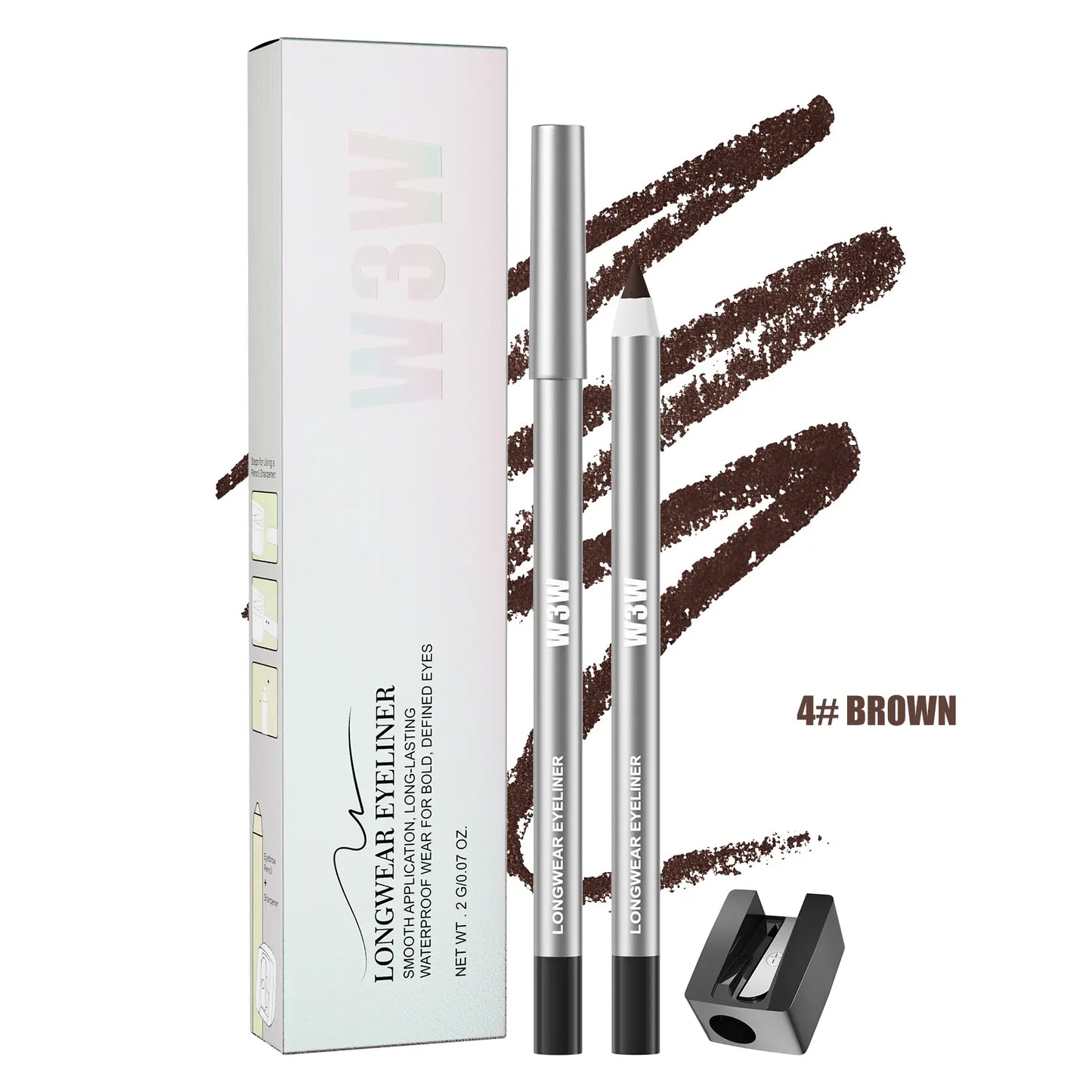 Waterproof Gel Eyeliner Pencil with Ultra Smooth CreamyGlide