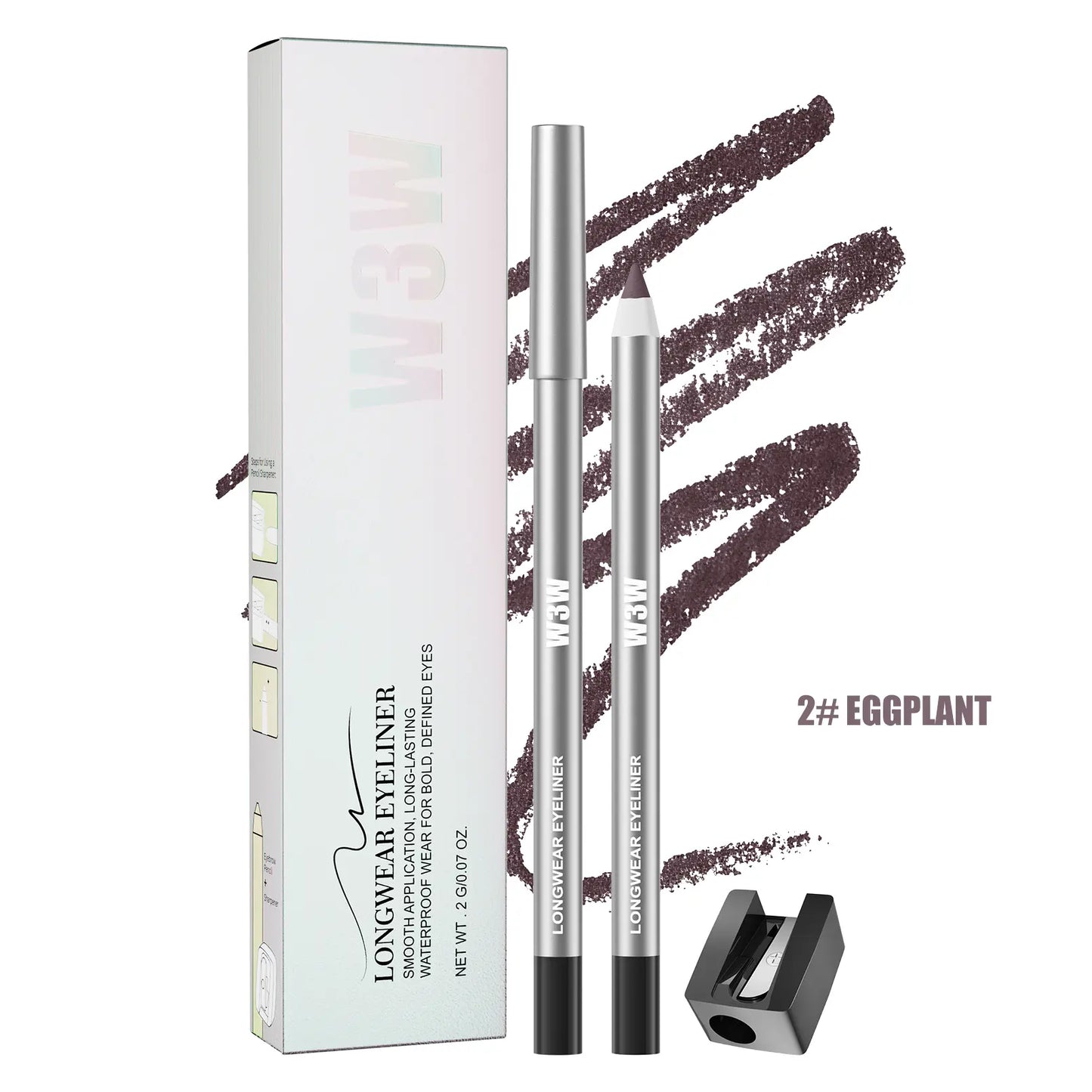 Waterproof Gel Eyeliner Pencil with Ultra Smooth CreamyGlide