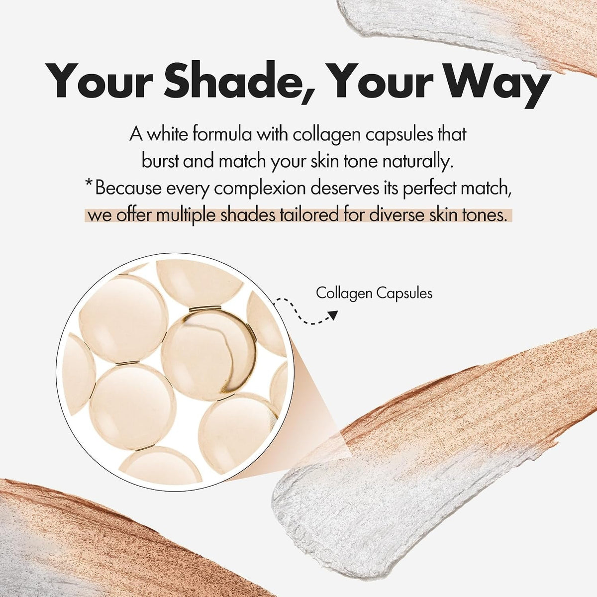 Blanc cream stick color adapting formula