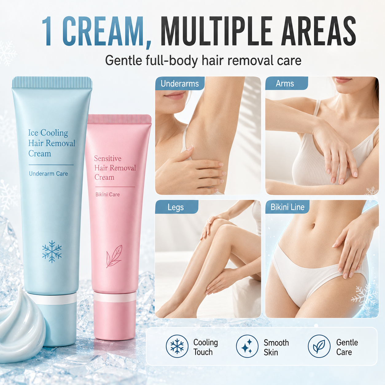 Gentle Hair Removal Cream