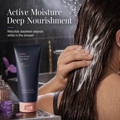 ⏳Limited-time 50% off⏰Keratin Smoothing Hair Mask (320ml) | Nourishing and Repairing Treatment for Dry Frizzy and Damaged Hair🪄👱‍♀️