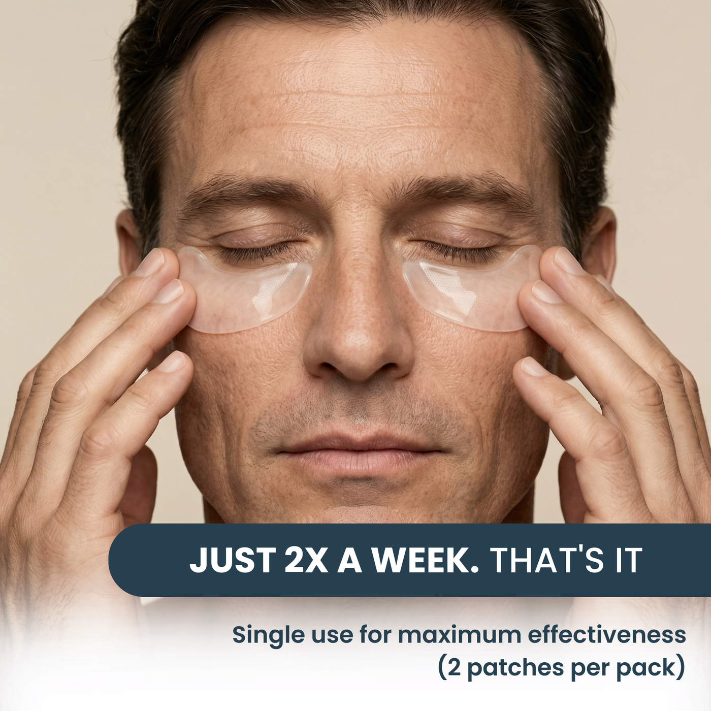 How to apply microneedle eye patches